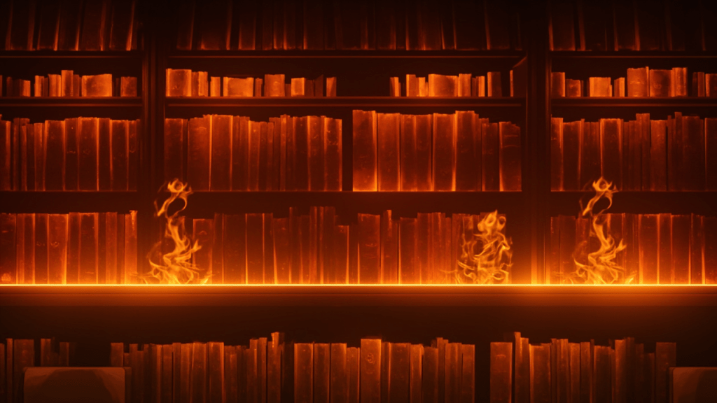 Library Burning