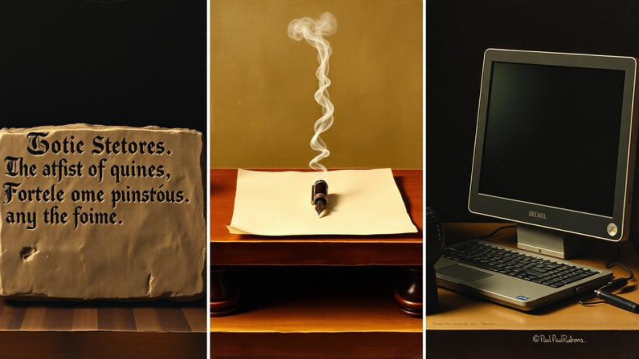 The Evolution of Writing: From Voice to Cloud